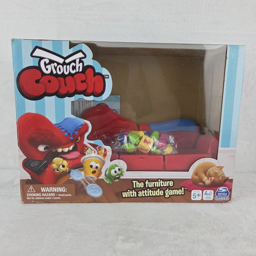 Spin Master Grouch Couch Game Interactive Family Game 2020 Tested Working